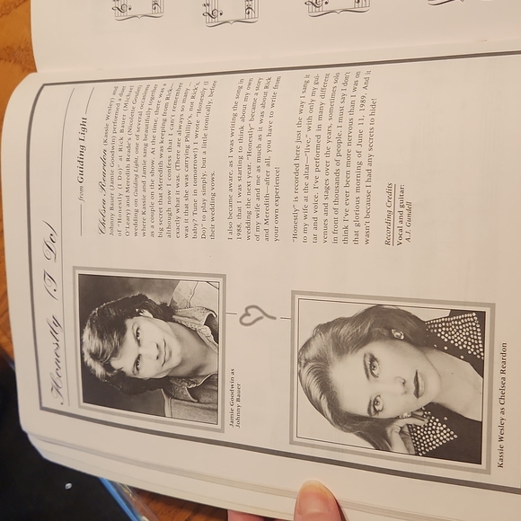 Vintage 1993 Love on The Air Music Book Soap Opera Song Book - Picture 8 of 10